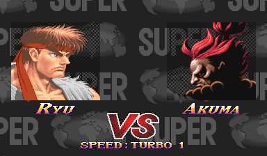 Super Street Fighter II: Turbo - How to select Akuma 